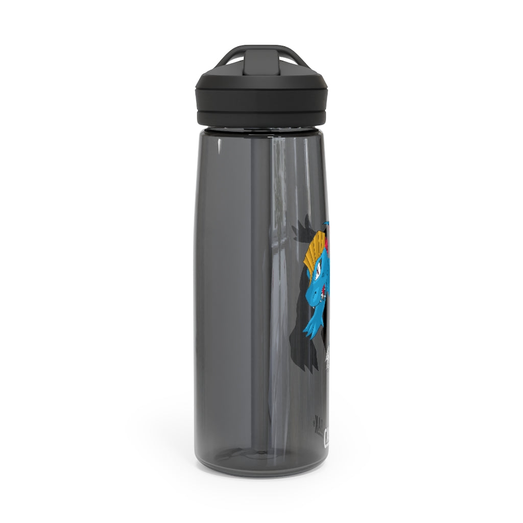 Blastdile CamelBak Eddy® Water Bottle in 20oz and 25oz sizes, showcasing its durable Tritan™ material and spill-proof design.